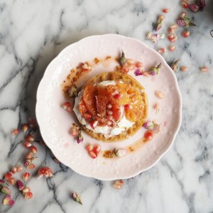 Blood orange compote chia jam